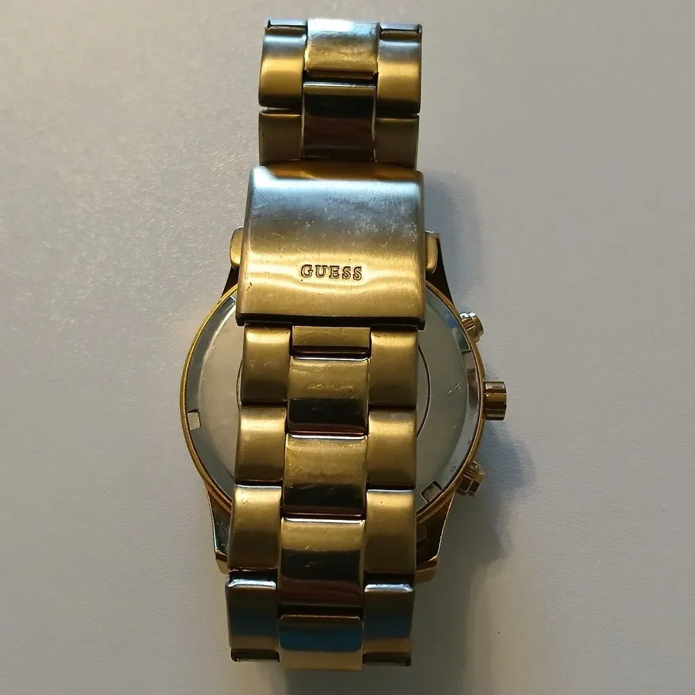 ​Guess U13578L1 Gold Tone 38mm Women's Multifunction Watch - Small 5.5